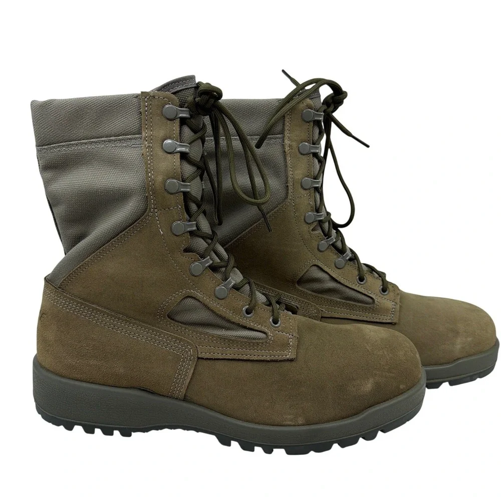 Belleville 650 ST Safety Boot Mens 13R Sage Green New USAF Steel Toe Tactical